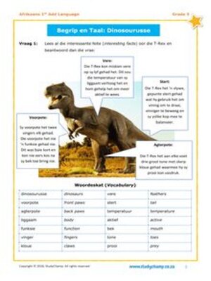 cover image of Begrip, Dinosourusse
